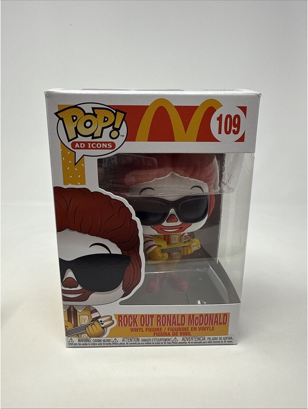 Funko Pop! Vinyl: McDonald's Rock Out Ronald McDonald #109